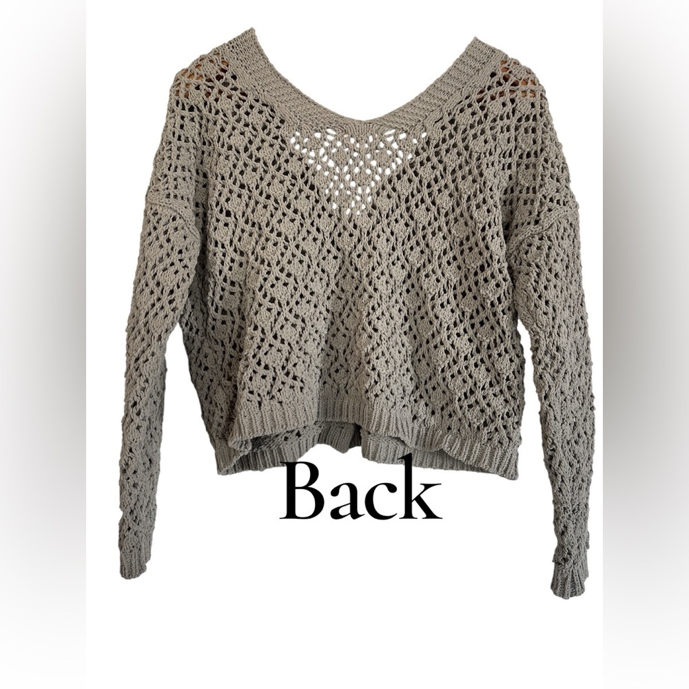 Nicole Miller Artelier chunky Knit Cardigan in Sage Size M - Picture 4 of 5